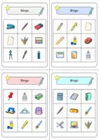 Vorschau - Spiele - Matériel scolaire BINGO - Seite 2