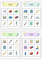 Vorschau - Spiele - Matériel scolaire BINGO - Seite 3