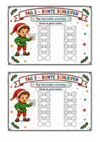 Vorschau - Mal- und Bastelvorlagen - Die verschwundenen Weihnachtsgeschenke – Adventskalender | 24 einfache Weihnachtsrätsel | 1. Klasse & Vorschule - Seite 3