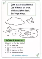 Vorschau - Arbeitsblätter - Religion Klasse 2 Schöpfung Lese-Mal-Heft Religion - Seite 2