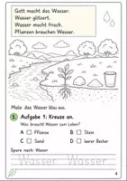Vorschau - Arbeitsblätter - Religion Klasse 2 Schöpfung Lese-Mal-Heft Religion - Seite 3