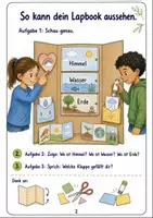 Vorschau - Arbeitsblätter - Schöpfung Lapbook Klasse 2 Gottes gute Welt | Religion Klasse 1-2 - Seite 1