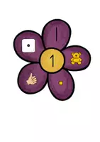 Vorschau - Fördermaterial/Inklusion - Zahlenblumen - Legematerial zu den Zahlen 1-10 - Seite 3