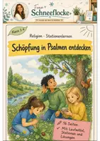 Vorschau - Arbeitsblätter - Schöpfung in Psalmen entdecken – Stationenlernen Religion Klasse 3-4 - Deckblatt