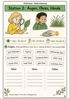 Vorschau - Arbeitsblätter - Schöpfung in Psalmen entdecken – Stationenlernen Religion Klasse 3-4 - Seite 3