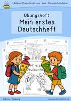 Vorschau - Arbeitsblätter - Übungsheft zum Schulstart (Klasse 1, Deutsch) - Deckblatt