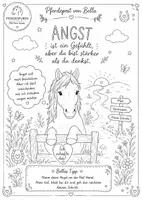 Vorschau - Mal- und Bastelvorlagen - Ausmalbild Angst - Deckblatt