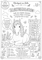 Vorschau - Mal- und Bastelvorlagen - Ausmalbild Selbstregulation - Deckblatt