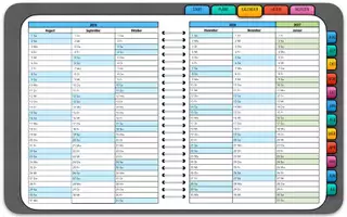 Vorschau - Lehrpläne/Lehrermaterial - Teacher Planner 2026/27 – Lehrerplaner für das gesamte Schuljahr - Seite 2