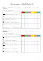 Aperçu - Apprentissages en autonomie - Calcul mental en autonomie - CP - Page 1