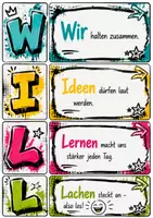 Vorschau - Poster - Türschilder WILLKOMMEN - 2 Versionen - Seite 1
