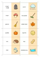 Vorschau - Spiele - AUTUMN / Herbst - Spielepaket - Vokabeln lernen - Seite 2