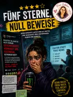 Vorschau - Text - Kurzgeschichte: "Fünf Sterne - null Beweise" - Deckblatt