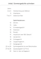 Vorschau - Arbeitsblätter - Sommergedichte schreiben (Stationen, Gedichtewerkstatt) - Seite 2