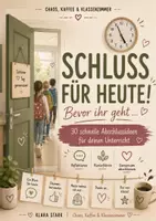 Vorschau - Merkblätter - Schluss für heute! – 30 schnelle Abschlussideen für deinen Unterricht - Seite 1