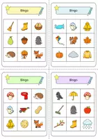 Vorschau - Spiele - Autumn BINGO (Herbst Englisch) - Seite 3