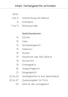 Vorschau - Arbeitsblätter - Herbstgedichte schreiben (Stationen, Gedichtewerkstatt) - Seite 2