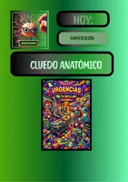 Vista previa - Juegos / Gamificación - CLUEDO ANATÓMICO: CÓDIGO ROJO- EL COLAPSO - Portada