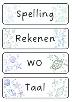 Voorbeeld - Dagritmekaarten Volledig Oceaan Dreaming - Pagina 2