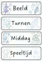 Voorbeeld - Dagritmekaarten Volledig Oceaan Dreaming - Pagina 3