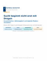 Vorschau - Arbeitsblätter - Biologie-Ethik_Sucht-beginnt-nicht-erst-mit-Drogen_Klasse-8 - Deckblatt