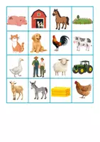 Vorschau - Spiele - Sprachförderung: Bauernhof - Bingo - Seite 2