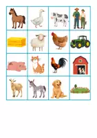 Vorschau - Spiele - Sprachförderung: Bauernhof - Bingo - Seite 3
