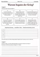 Vorschau - Arbeitsblätter - Erster Weltkrieg Basisscreening Klasse 9–10 - Seite 2