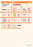 Vorschau - Spiele - Musikspiel Domino: Noten- und Pausenwerte - Seite 2