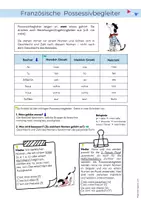Vorschau - Arbeitsblätter - Französische Possessivbegleiter (Adjectifs possessifs) Übungen - Seite 3