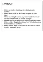 Vorschau - Arbeitsblätter - Kraftübungen / Fitness / Krafttraining- für den Sportunterricht - Seite 3