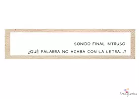 Vista previa - Tarjetas / Manipulativos - CONCIENCIA FONOLÓGICA: QUÉ PALABRA NO ACABA CON LA LETRA...? - página 2