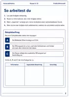 Vorschau - Arbeitsblätter - Bundestag Basisscreening Politik Klasse 9–10 - Seite 1