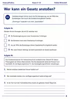 Vorschau - Arbeitsblätter - Bundestag Basisscreening Politik Klasse 9–10 - Seite 3