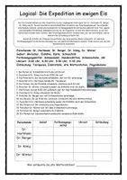 Vorschau - Arbeitsblätter - Logicals zum Thema Abenteuer - Leserätsel - Logikrätsel - Seite 3