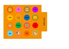 Voorbeeld - 🧠 Wat past bij elkaar – Veilig leren lezen (zoem) | Anker start t.e.m. 8 - Pagina 2