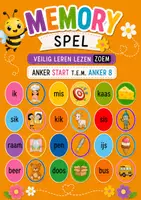 Voorbeeld - 🧠 Wat past bij elkaar – Veilig leren lezen (zoem) | Anker start t.e.m. 8 - Voorblad