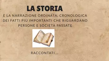anteprima - Materiale di supporto/inclusione - STORIA e STORIOGRAFIA (introduzione al programma di Storia) - Pagina 1