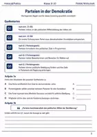 Vorschau - Arbeitsblätter - Parteien und Willensbildung Basisscreening Klasse 9–10 - Seite 2