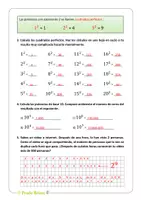 Vista previa - Hojas de trabajo - Calcular potencias: Ejercicios prácticos (Matemáticas) - página 3