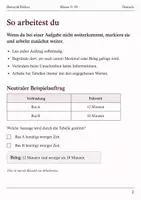 Vorschau - Arbeitsblätter - 15 Basisscreenings Deutsch Mathe Englisch Klasse 9–10 - Seite 2