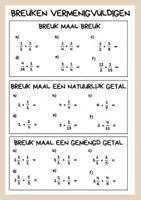 Voorbeeld - Breuken vermenigvuldigen en delen - Wiskunde - Pagina 3
