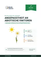 Vorschau - Stundenentwürfe - Biologie: Abiotische Faktoren - Klasse 7 - Deckblatt