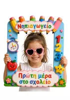 Προεπισκόπηση - Υποδείγματα ζωγραφικής και χειροτεχνίας - Κορνίζες Καλωσορίσματος.Νηπιαγωγείο - Σελίδα 2