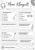 Vorschau - Arbeitsblätter - Musik-Notfallkoffer Teil 2 – Vertretungsstunden mit Spielen, Mandalas & Kennenlernaufgaben - Seite 2