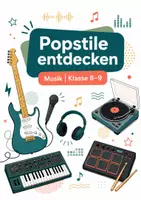Vorschau - Arbeitsblätter - Popstile entdecken – Musik, Klasse 8–9 - Seite 1