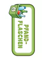 Vorschau - Mal- und Bastelvorlagen - Mülltrennung (Klassenzimmer organisieren, Schilder) - Deckblatt