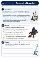 Vorschau - Arbeitsblätter - Barock – Klang, Formen und Komponisten – Musik, Klasse 7–8 - Seite 2