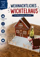 Vorschau - Arbeitsblätter - Weihnachtliches Wichtelhaus aus Holz – Werkprojekt | Technik - Deckblatt