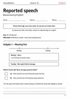 Vorschau - Arbeitsblätter - 5 Englisch Basisscreenings Klasse 9–10 - Seite 1